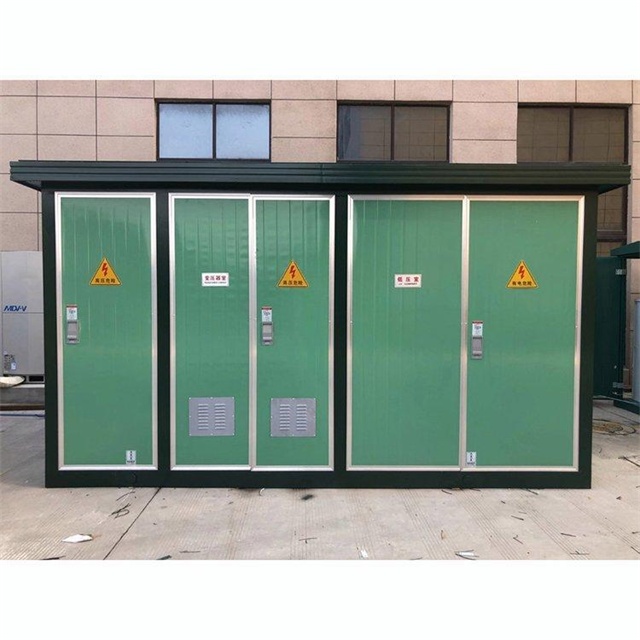 衡南1600KVA欧式箱式变压器